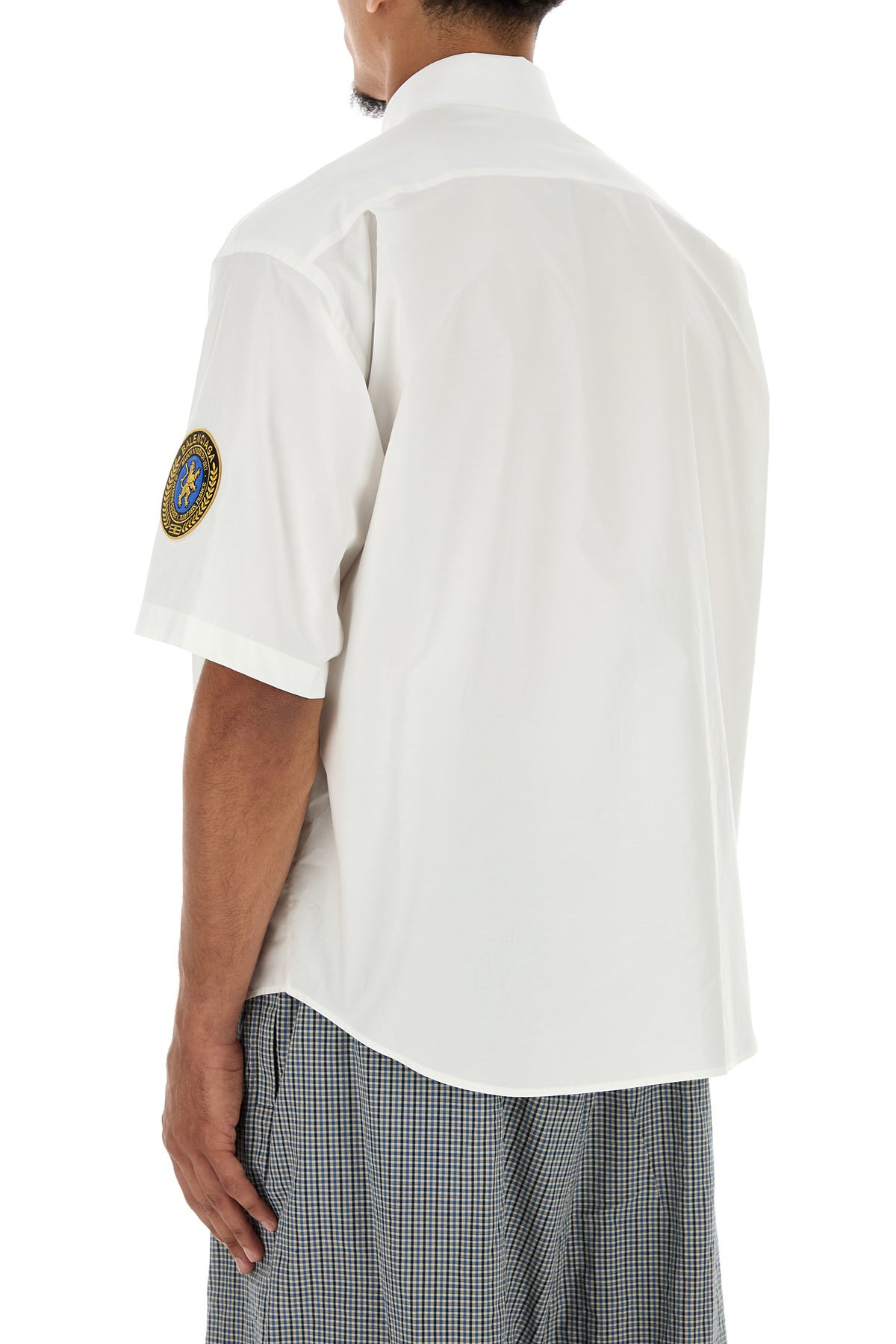 White poplin shirt - 4