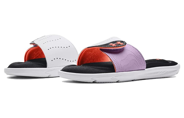 (WMNS) Under Armour Ignite 9 Slide 'White Black' 3022717-112 - 4