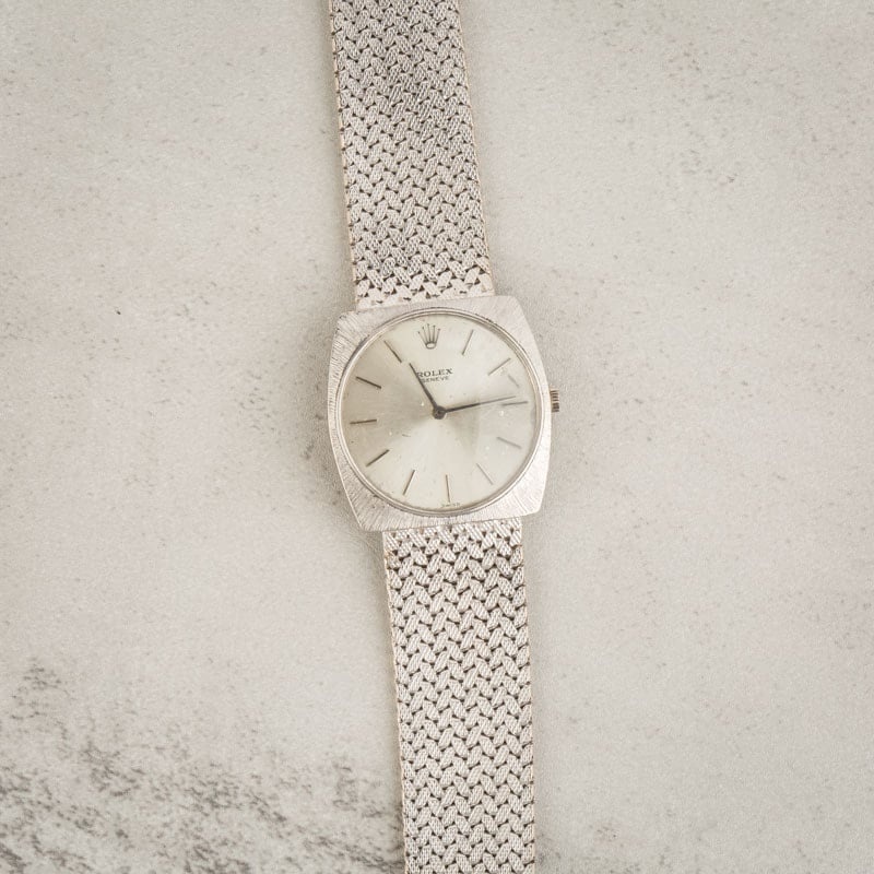Rolex Cellini 3714 18k White Gold - 6