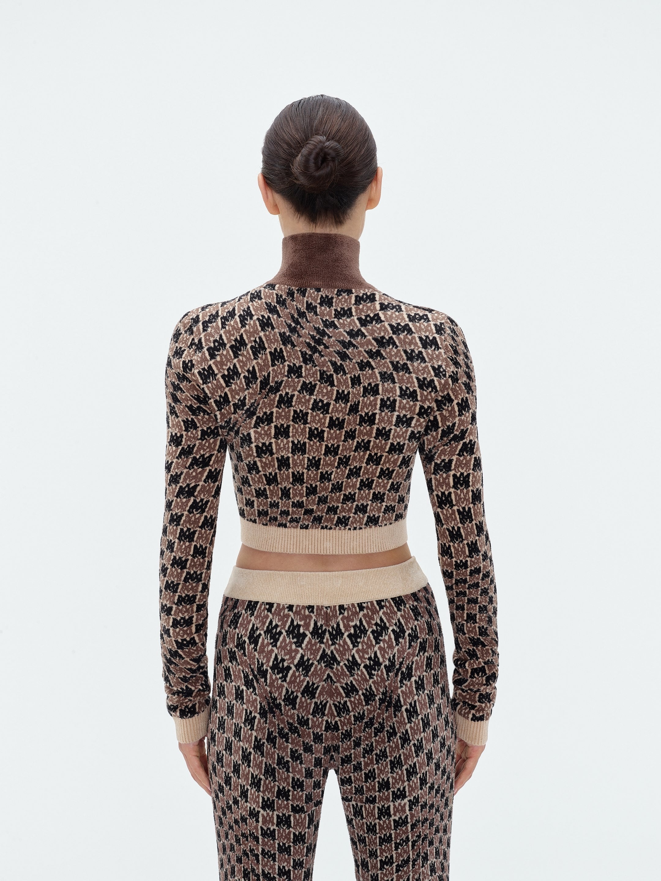 MA SWIRL L/S CROP TOP - 4