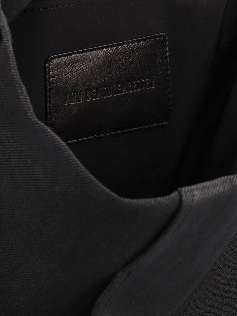 Myra waxed cotton pocket bag - 5