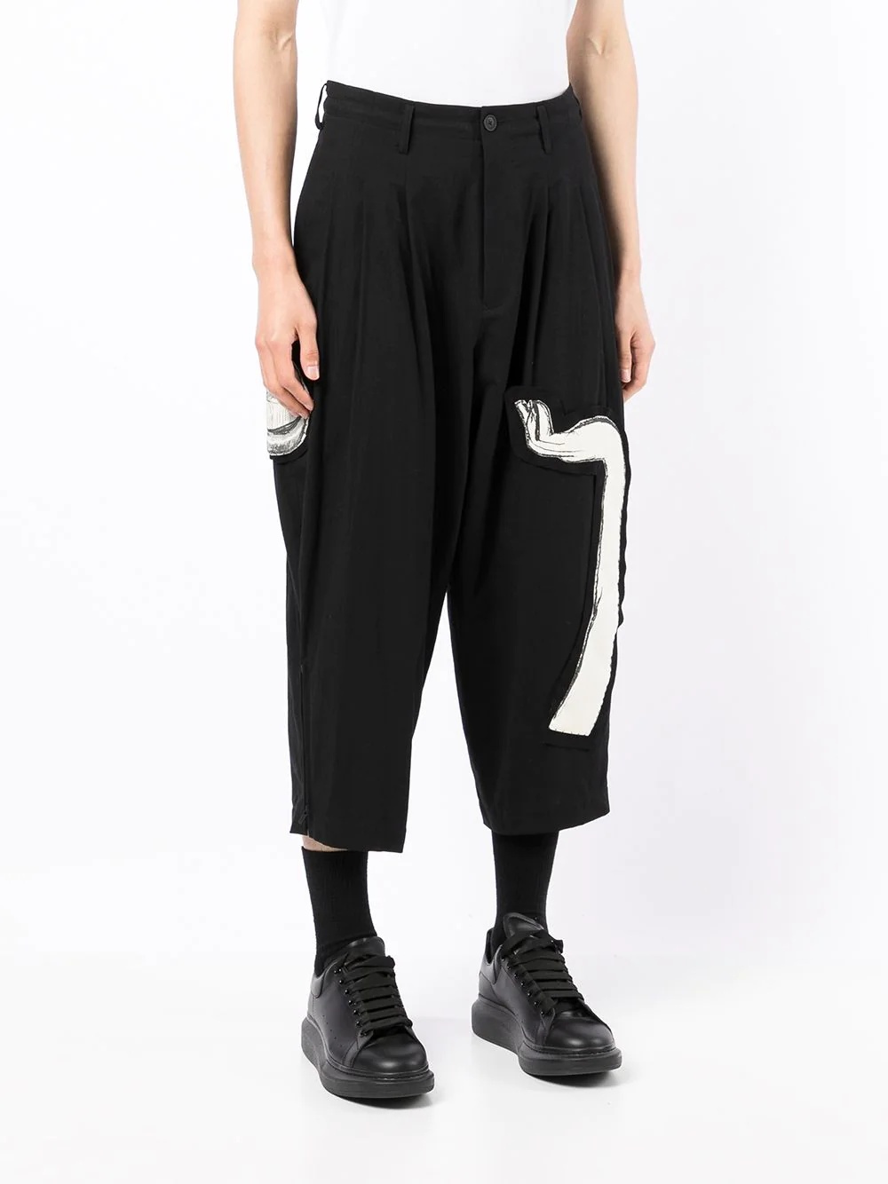 cropped tailored trousers - 3