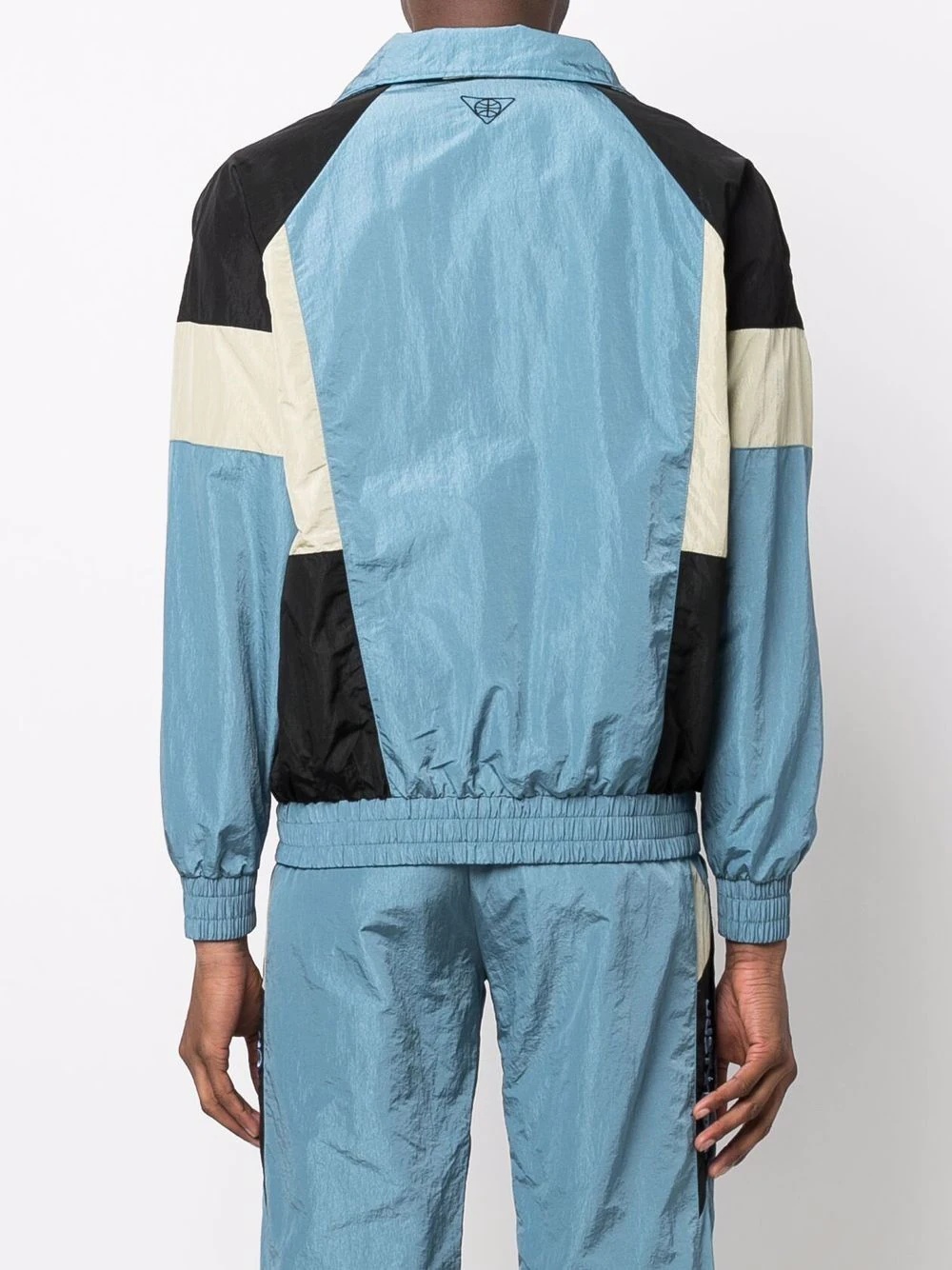 colour-block panelled windbreaker - 4