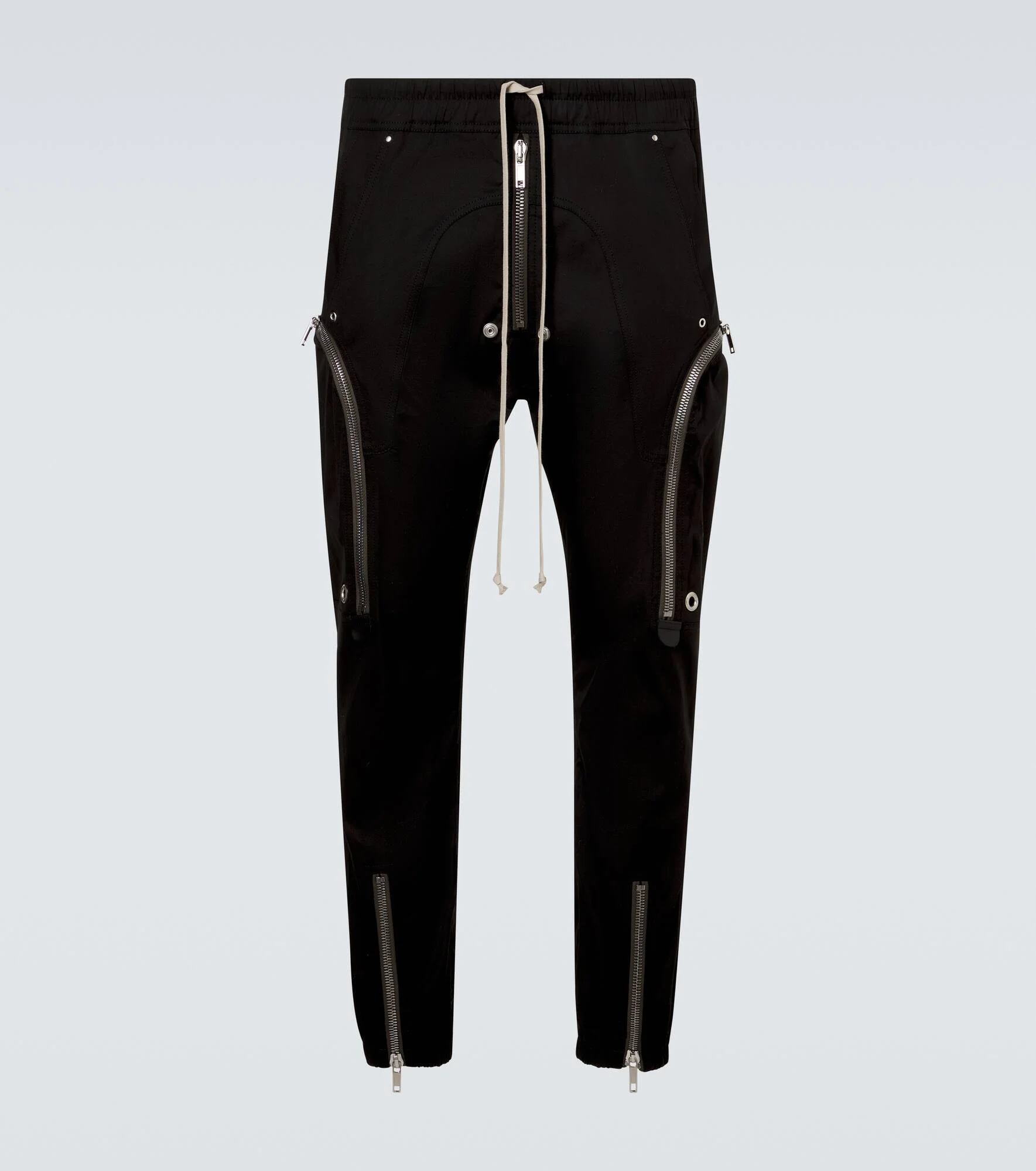 Bauhaus cotton-blend poplin slim pants - 1