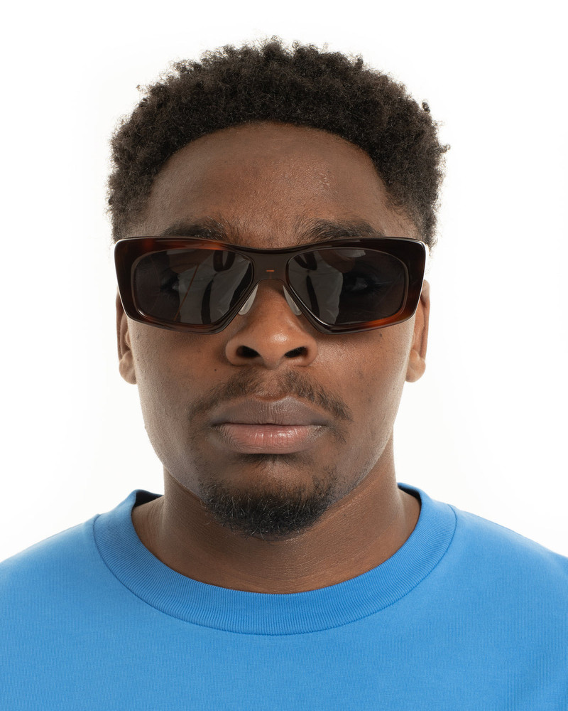 Kopelman Post Modern Primitive Eye Protection - Brown Tortoise/Black 12