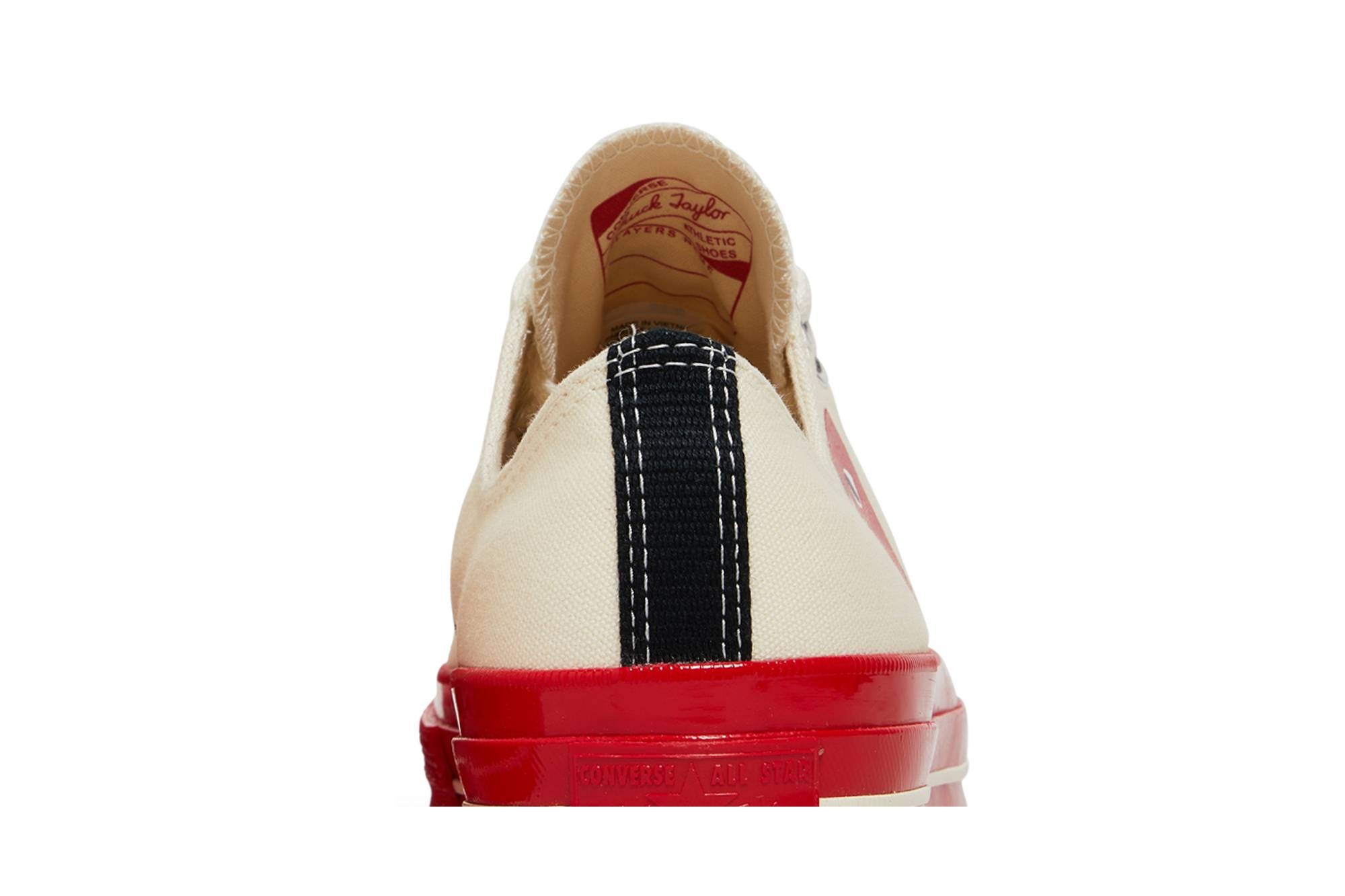 Comme des Garçons Play x Chuck 70 Low 'Pristine Red' - 7