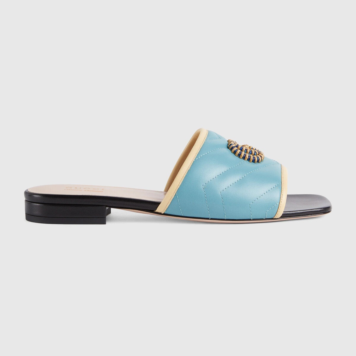 Online Exclusive sandal with Double G - 1