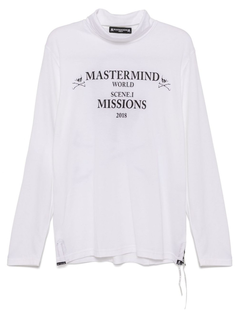 logo print long sleeve t-shirt 1