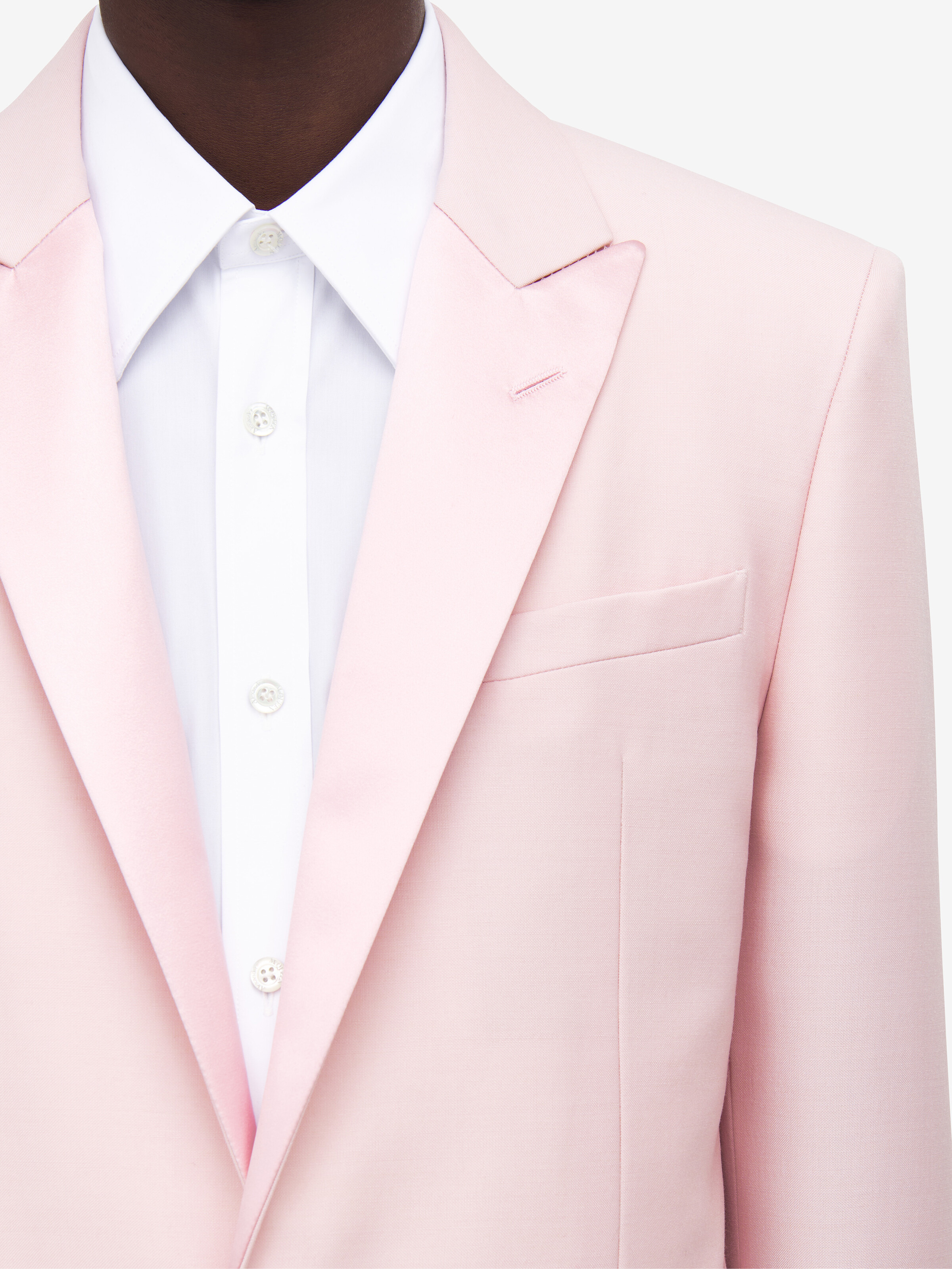 Single-Breasted Tuxedo Jacket - 6