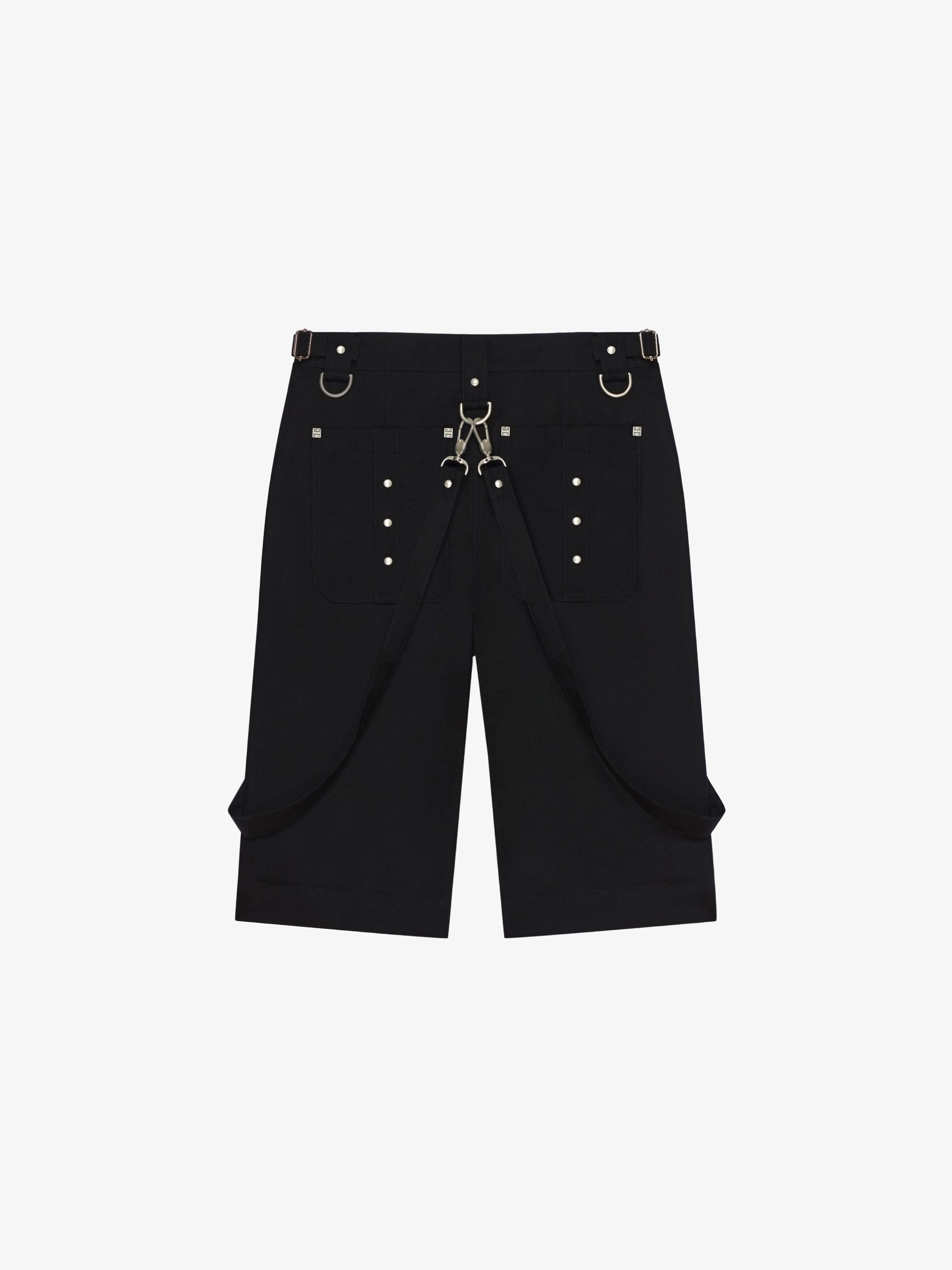 TWO IN ONE DETACHABLE PANTS IN WOOL WITH SUSPENDERS - 6