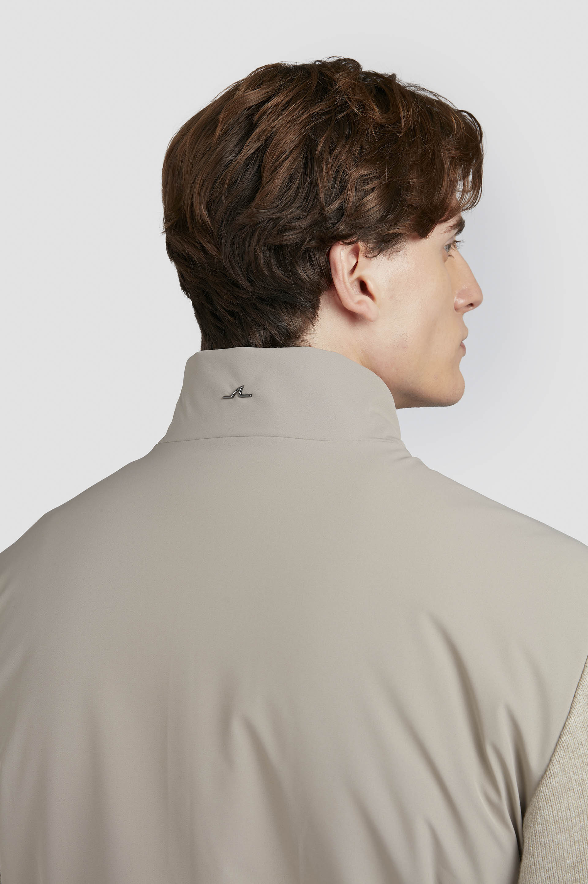 HYBRID JACKET IN WOOL AND CASHMERE WITH SUEDE AND TYPHOON® RE-4X4 STRETCH DETAILS - 5