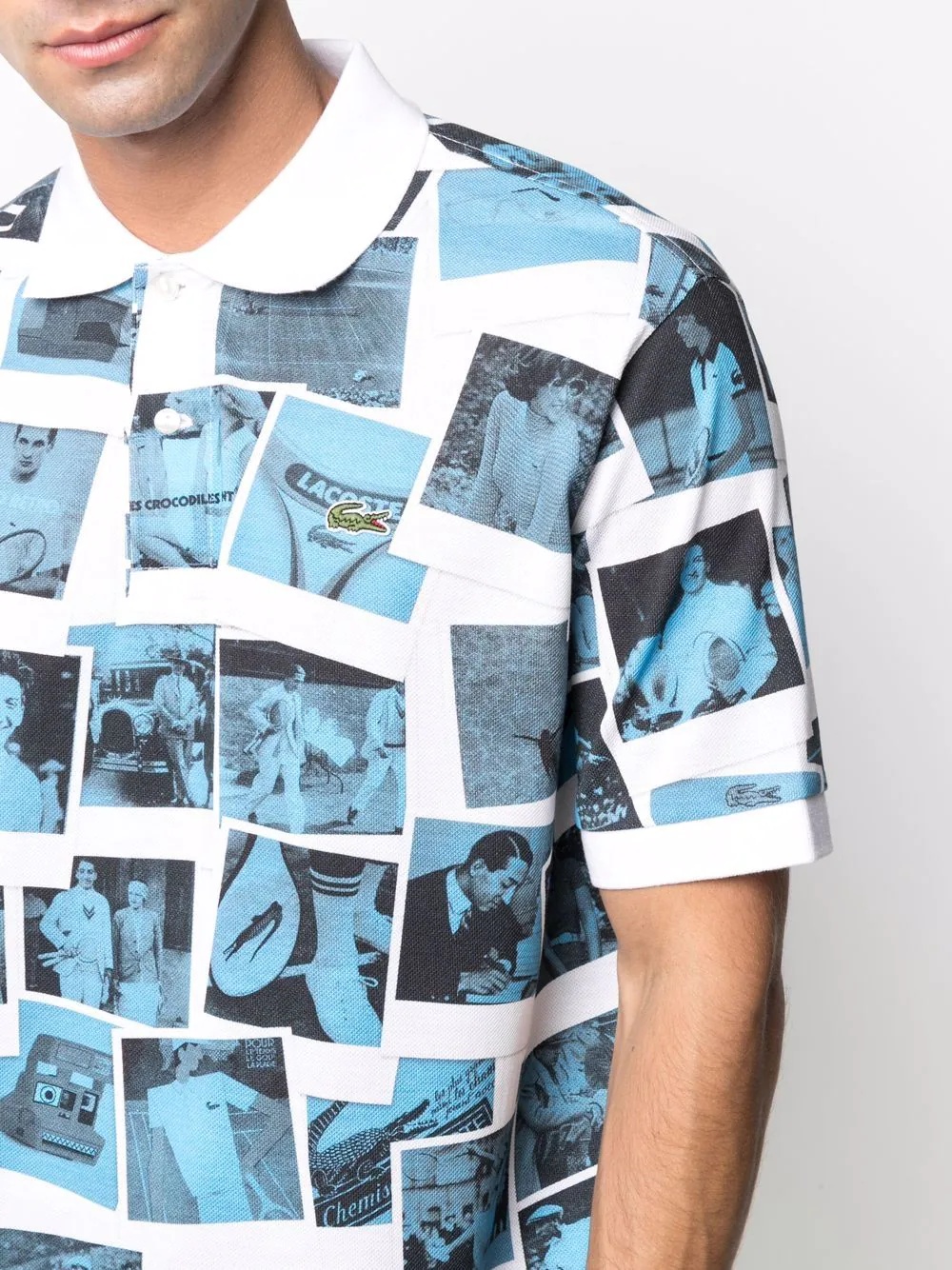 x Polaroïd photograph-print polo shirt - 5