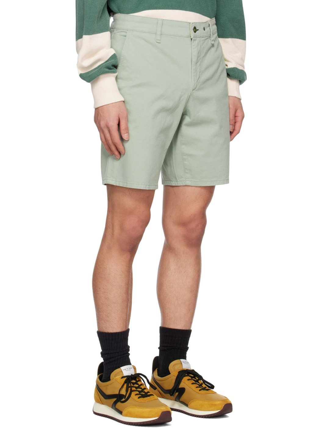 Green Perry Shorts - 2