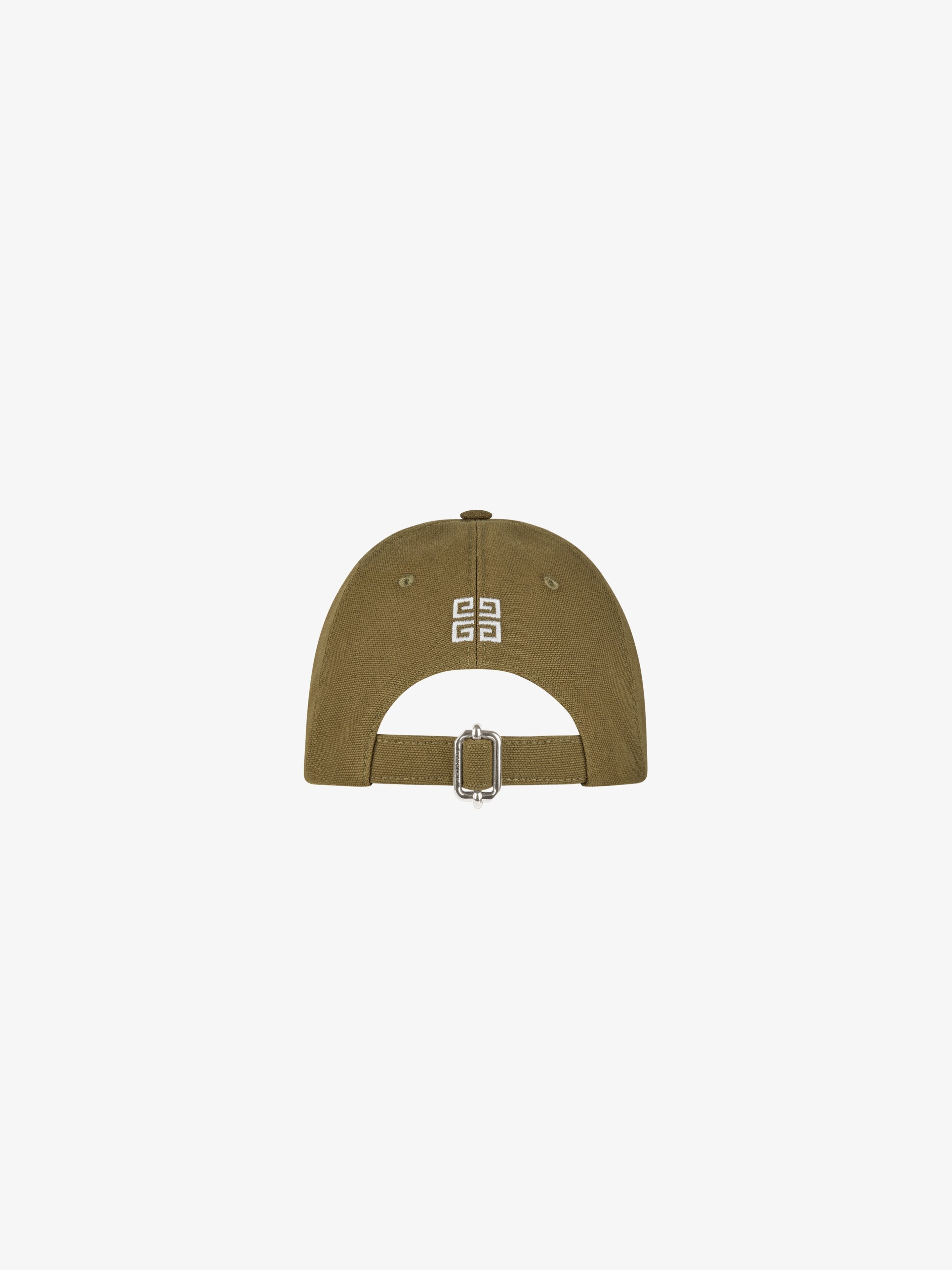 GIVENCHY EMBROIDERED CAP IN RIP AND REPAIR COTTON - 5