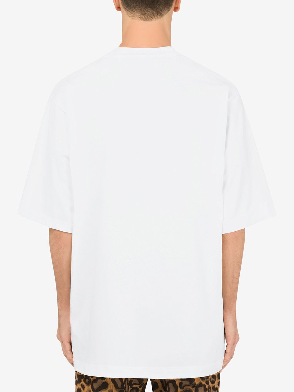 logo-print cotton T-shirt - 4
