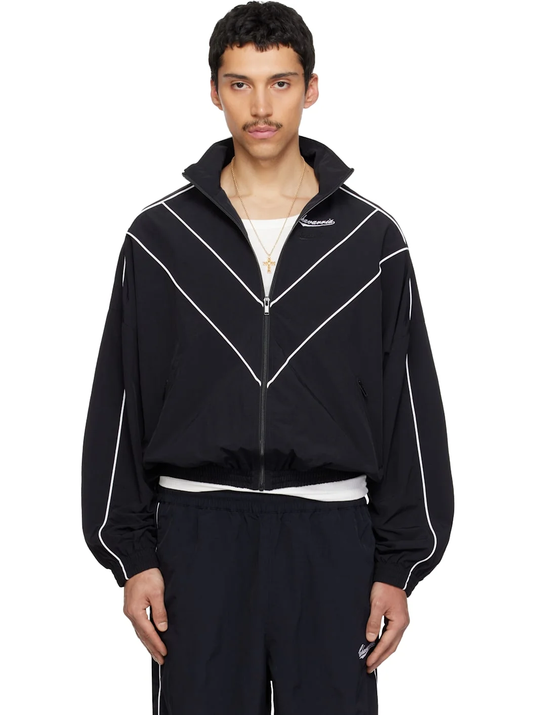 Black Bad Boy Track Jacket - 1