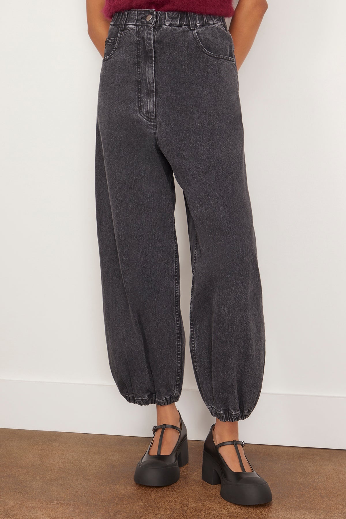 Tuta Pant in Black - 3