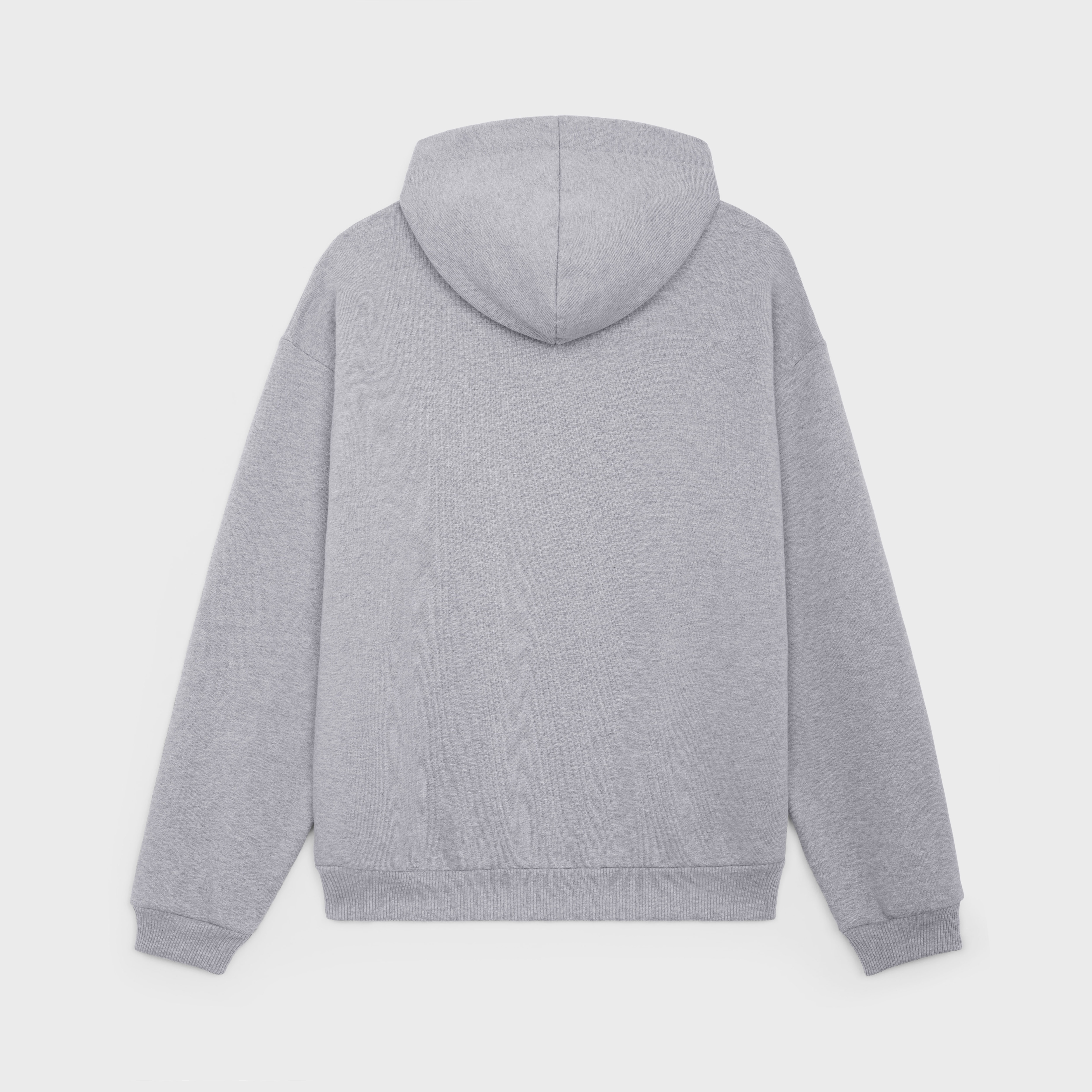 CELINE LOOSE HOODIE IN COTTON FLEECE - 2