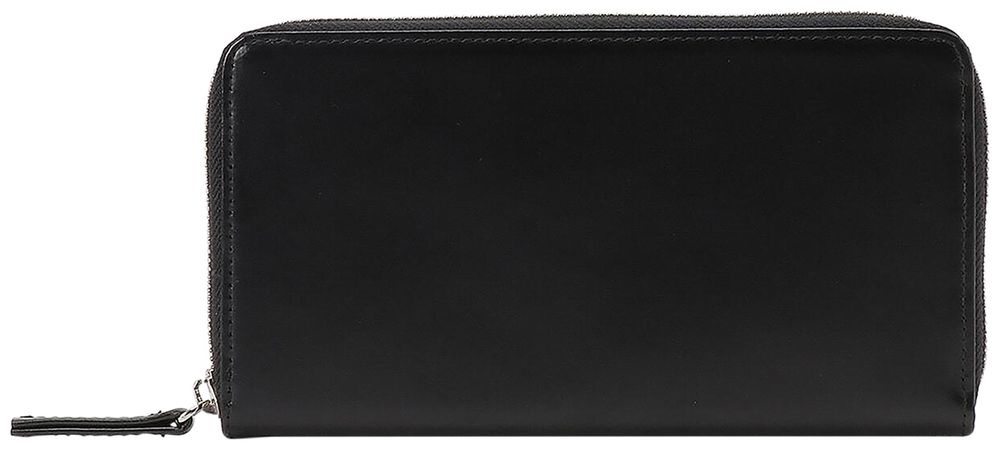 ZIP-AROUND WALLET LARGE (BLACK) - 1