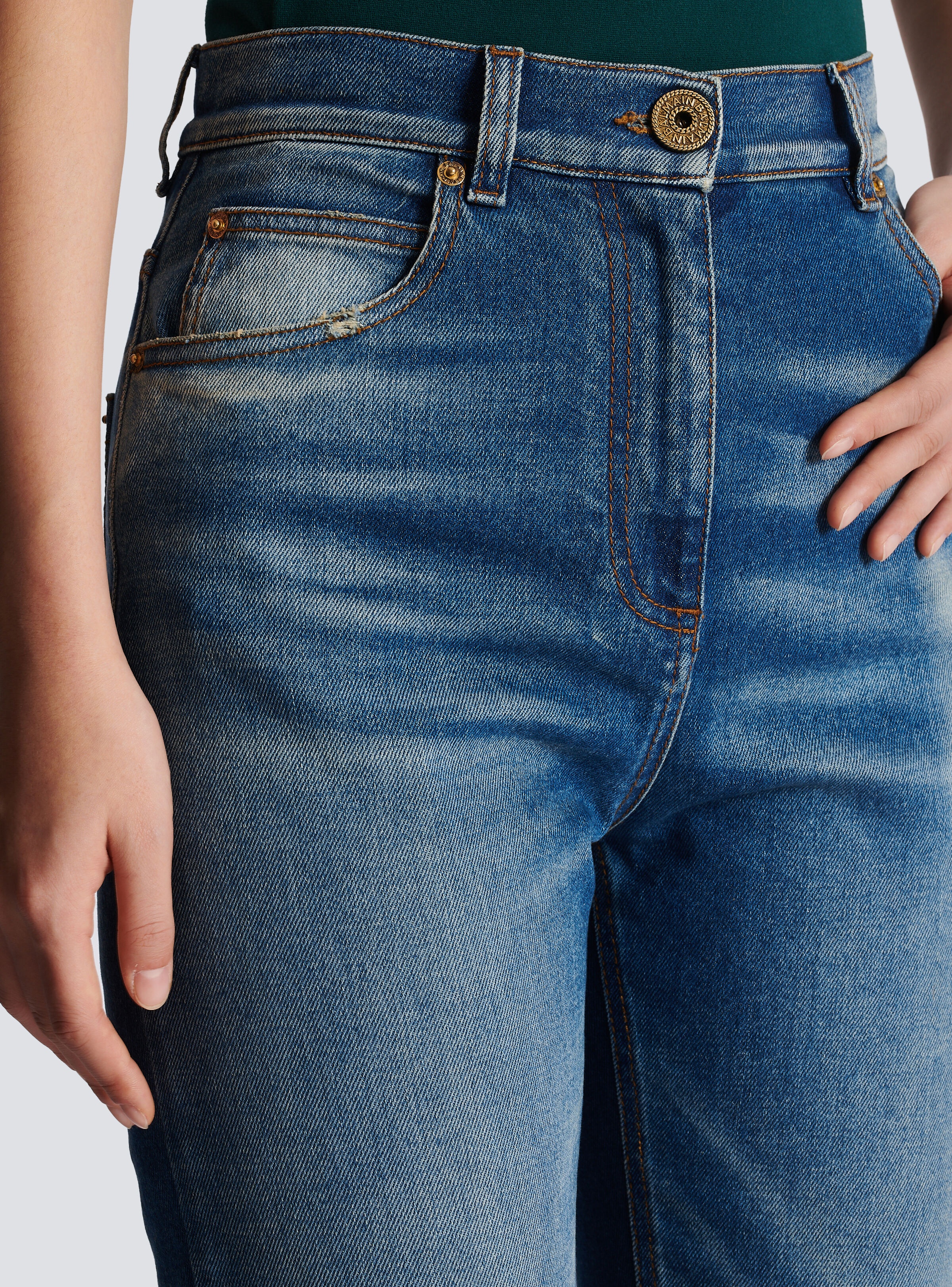 Slim-fit denim jeans - 7