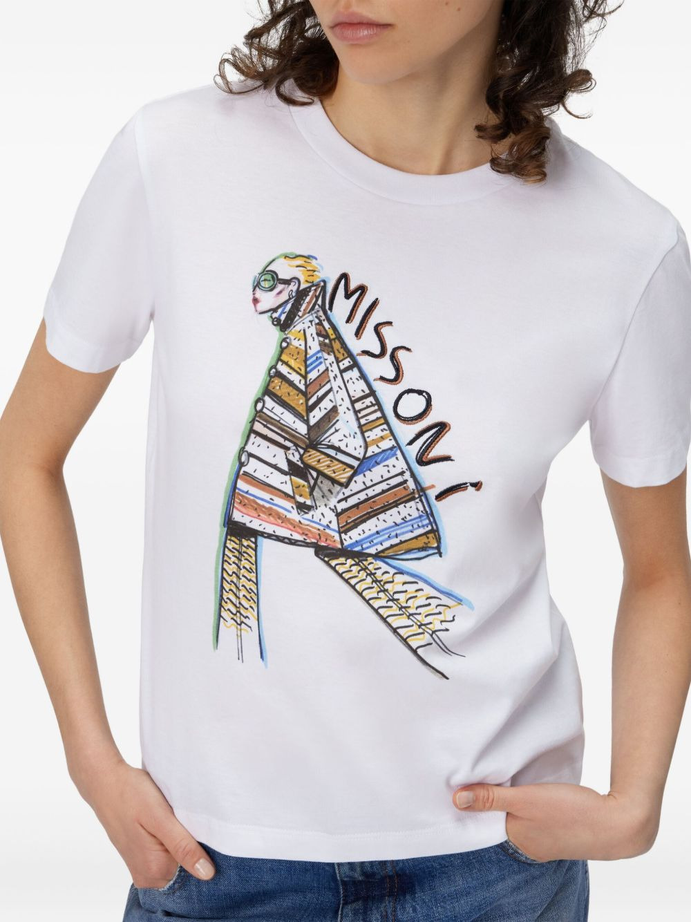 graphic-print T-shirt - 4