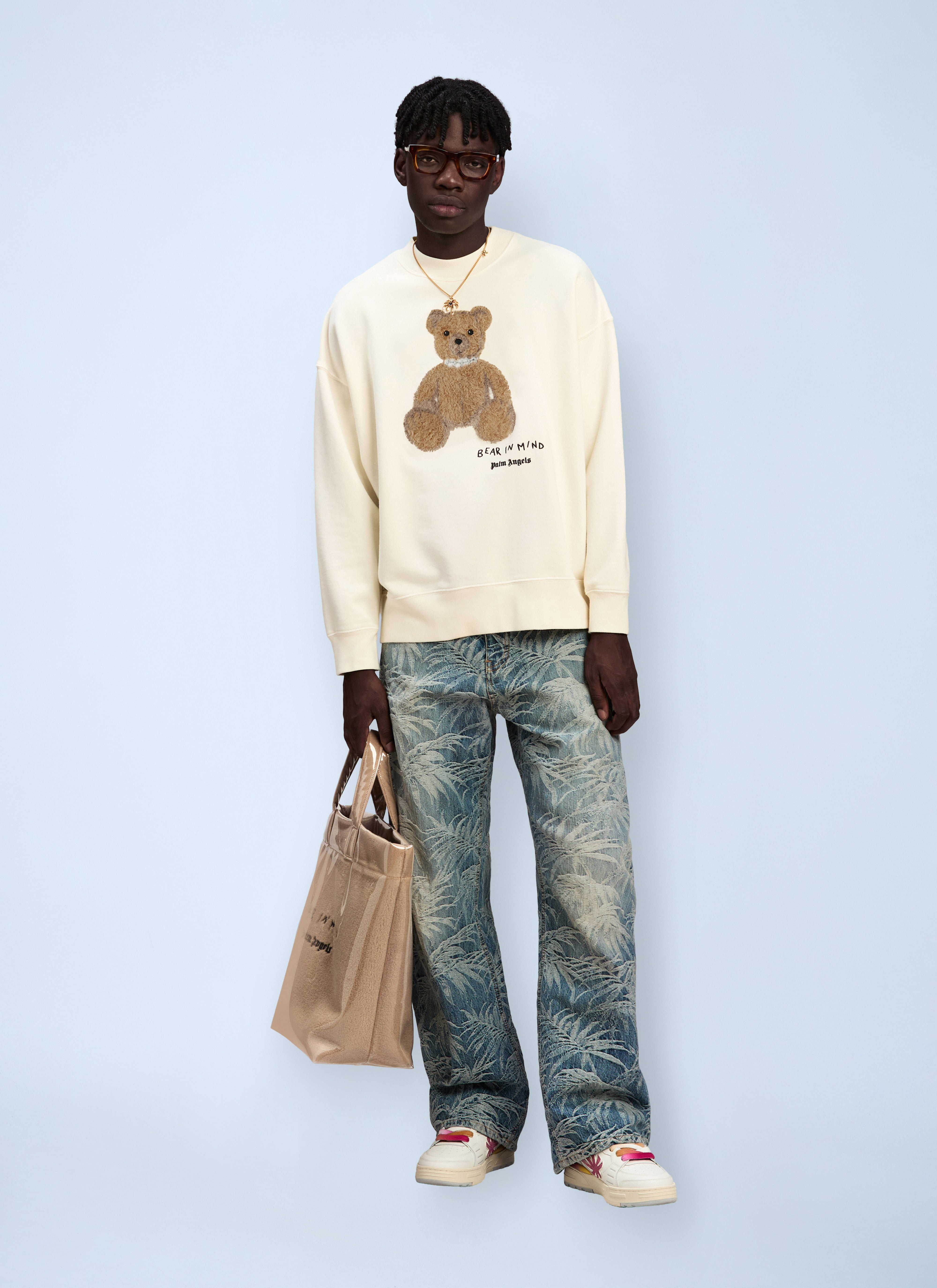 Palm Angels Men Logo Motif Sweatshirt - 2