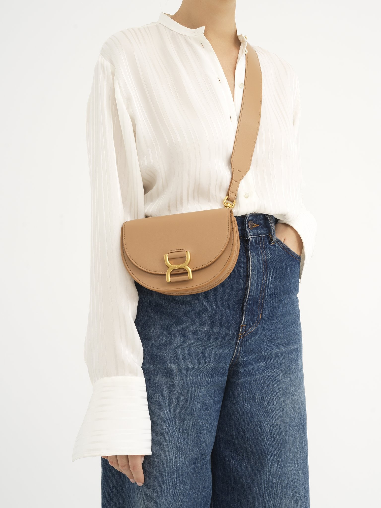 MINI MARCIE FLAP BAG IN LEATHER - 6