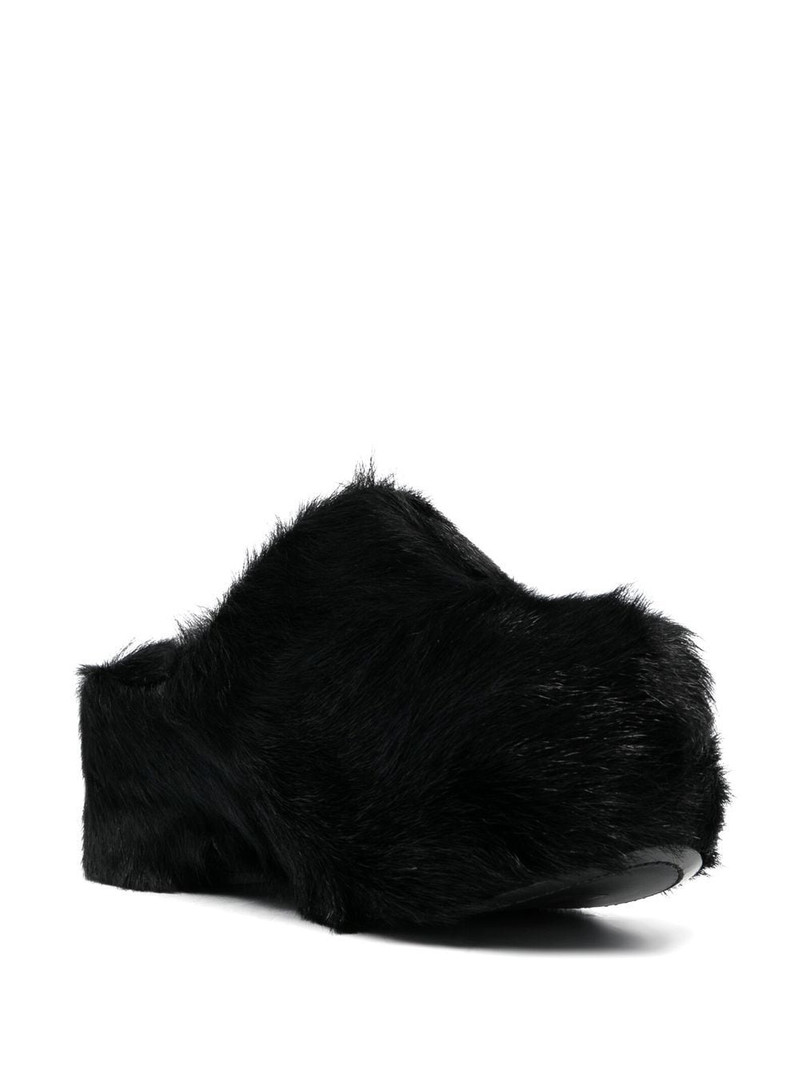 Jil Sander 70mm chunky slip-on mules outlook