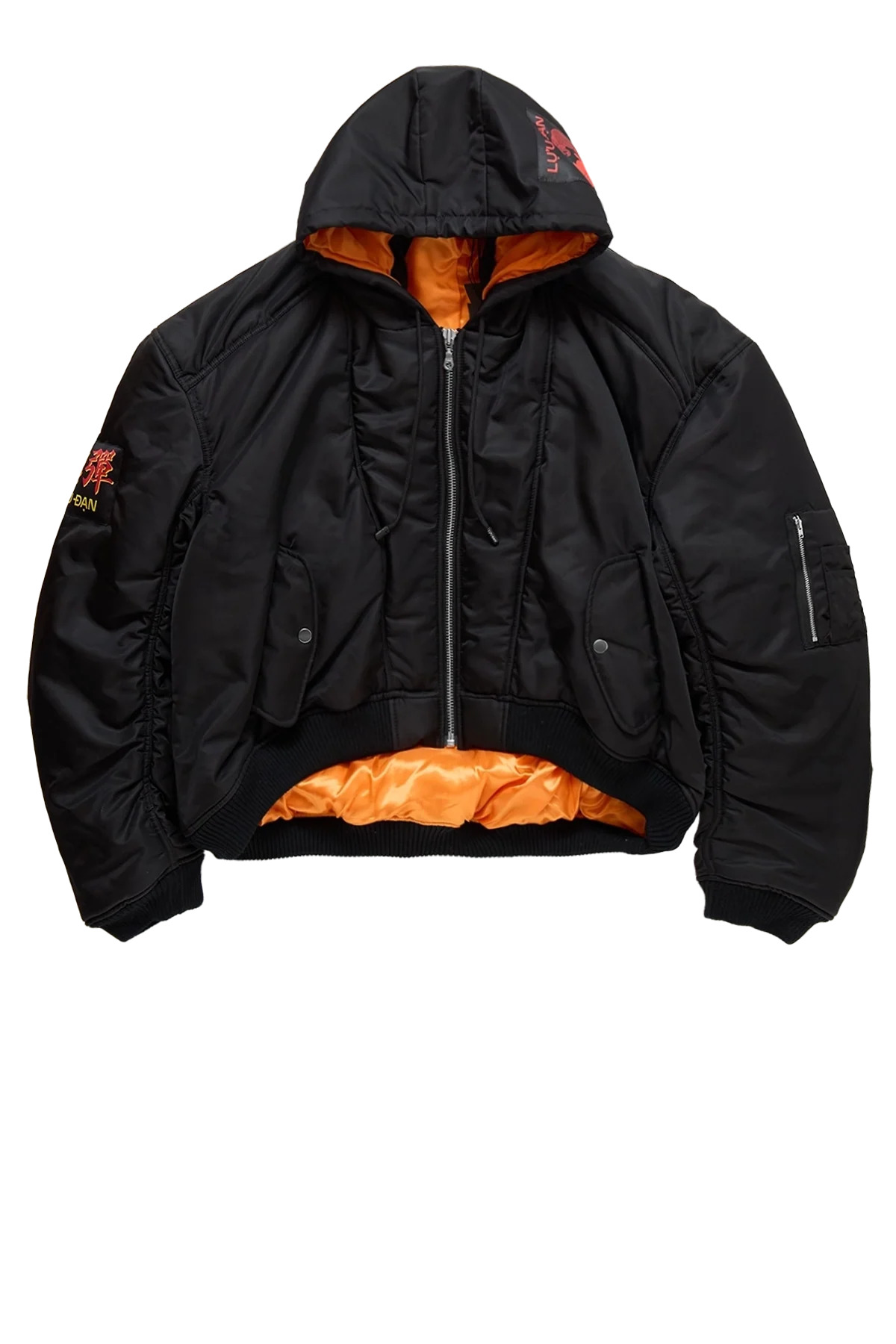 Lu'u Dan  Patch Bomber Black - 4