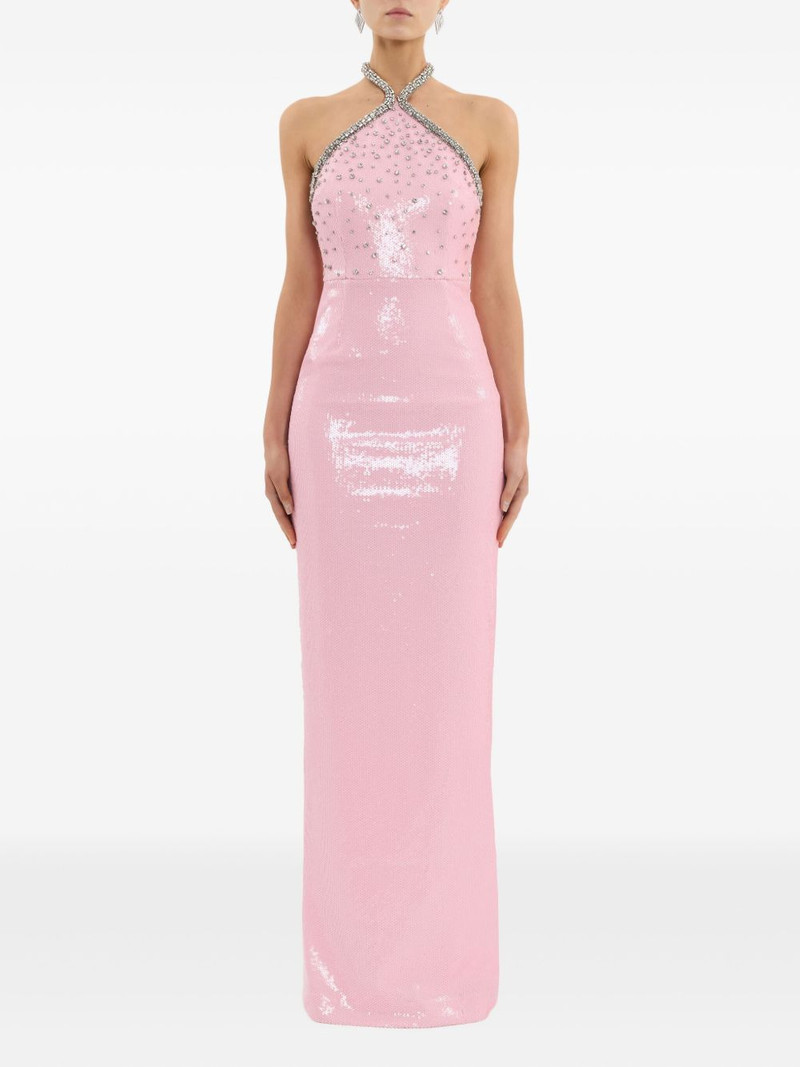 REBECCA VALLANCE Lydia embellished maxi dress outlook