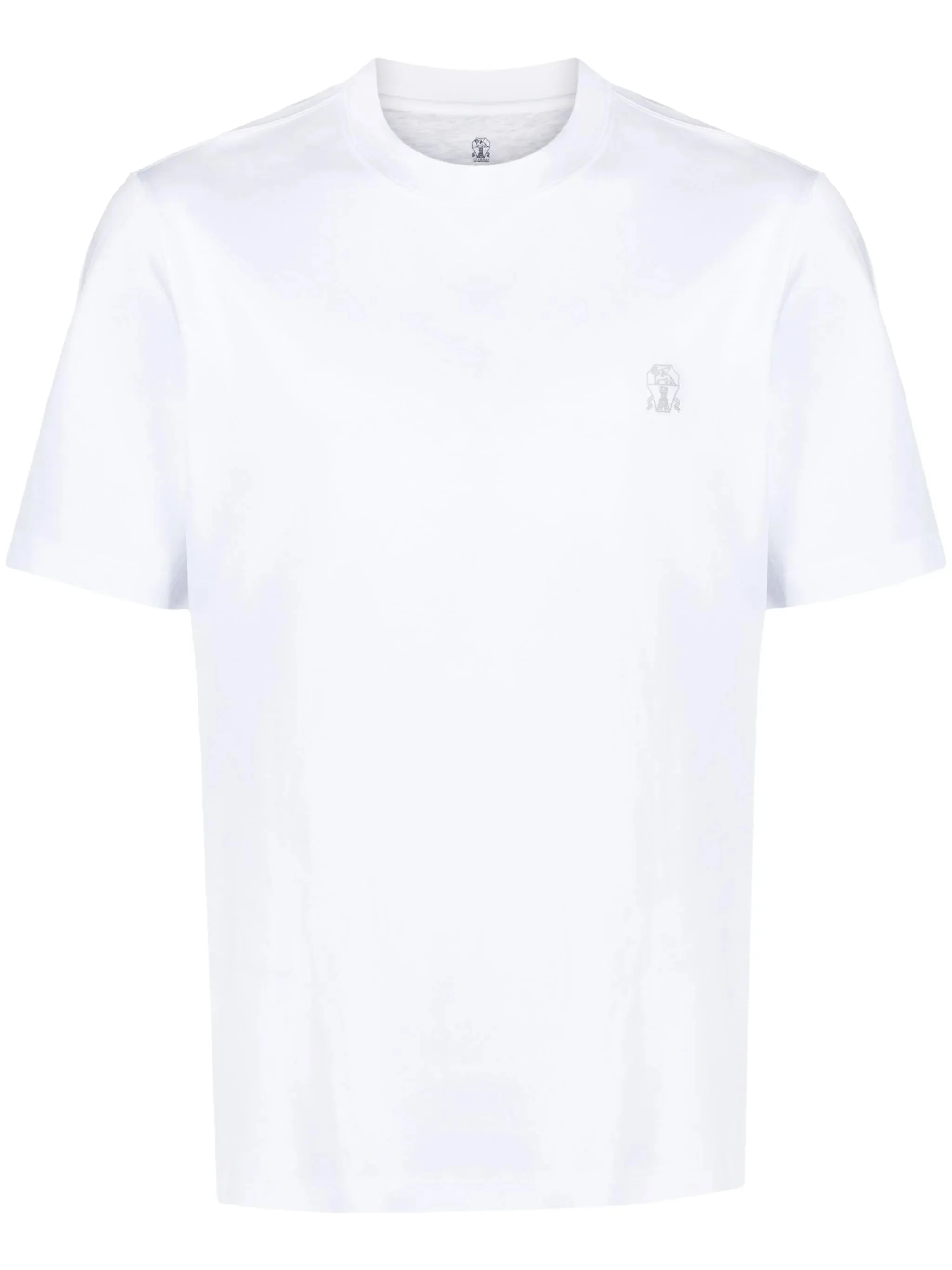 Brunello Cucinelli Logo-print Cotton T-shirt - 1