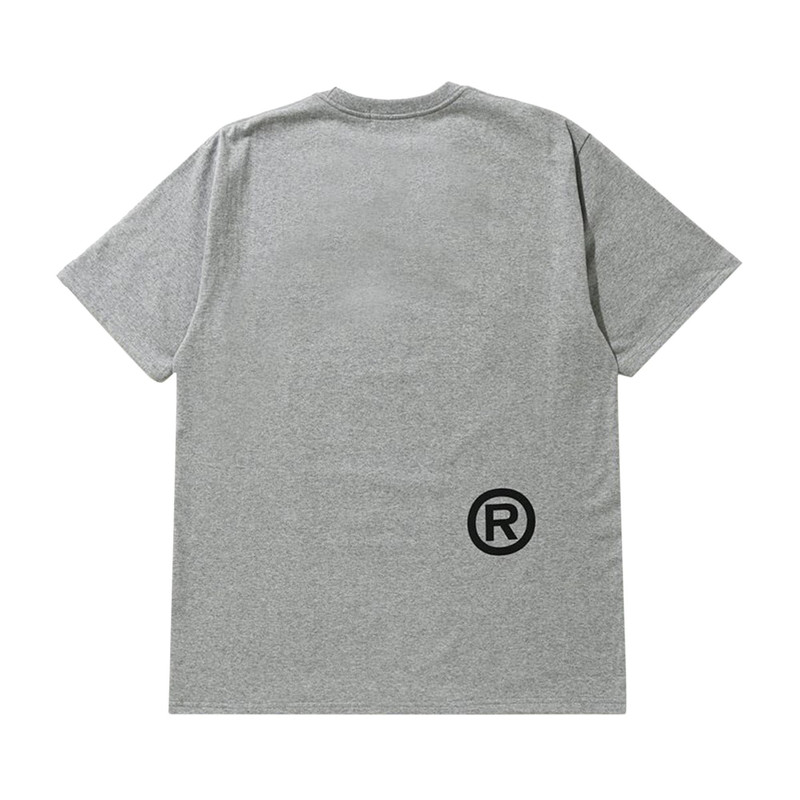 A BATHING APE® BAPE x OVO Tee 'Gray' outlook