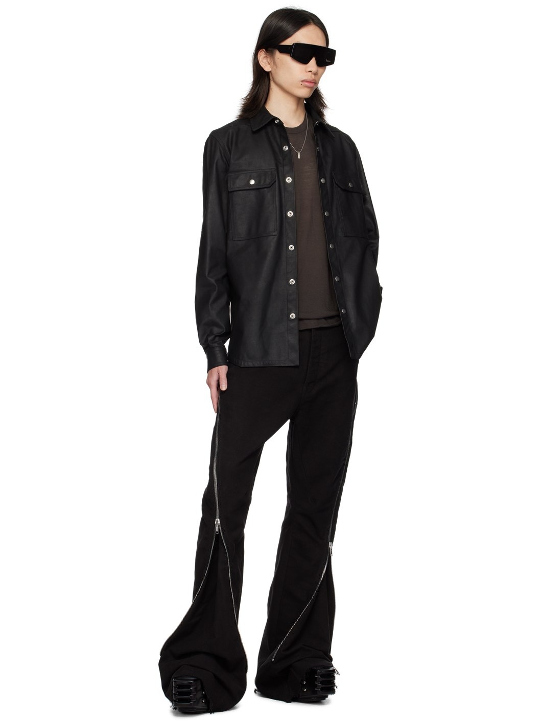 Black Porterville Bolan Banana Jeans - 4