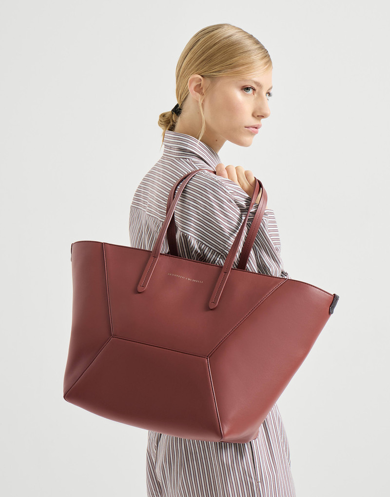 BC Duo bag in calfskin with monili 4