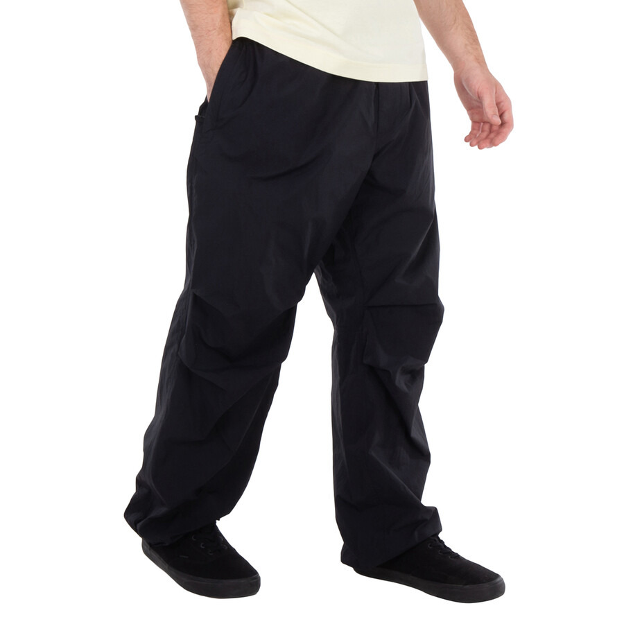 Burberry Wide Leg Equestrian Knight Track Pants - 4