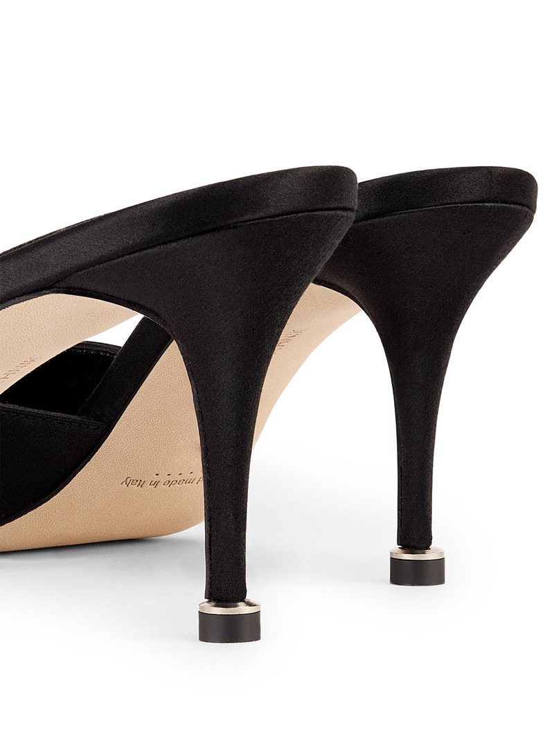 Women's Tulimu Crystal-Embellished Mules - Black 5
