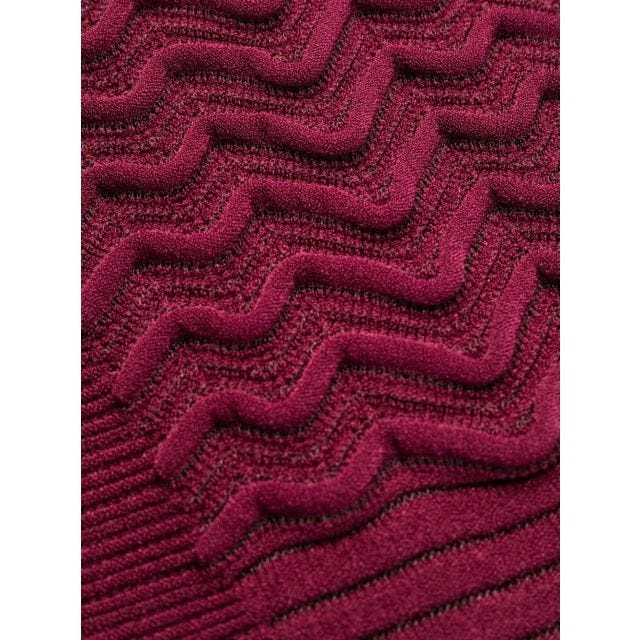 Chevron knit midi dress - 6