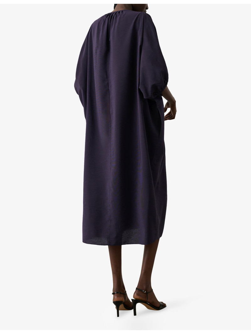 Alger Relaxed-Fit Woven Midi Dress 4