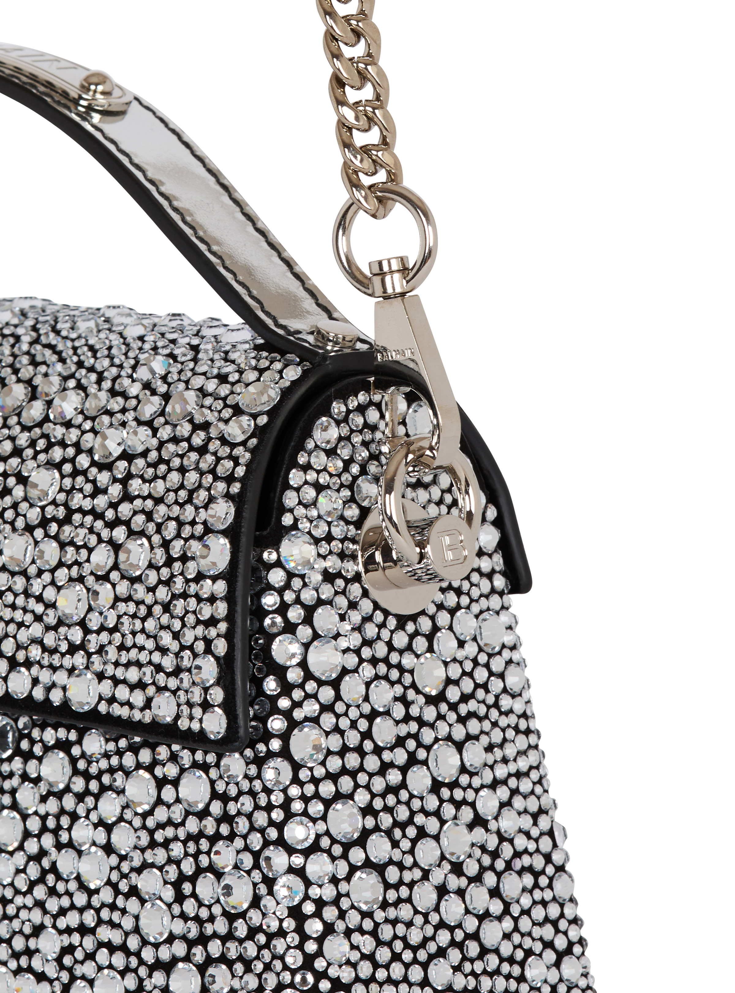 B-Buzz Dynasty bag in suede and rhinestones - 5
