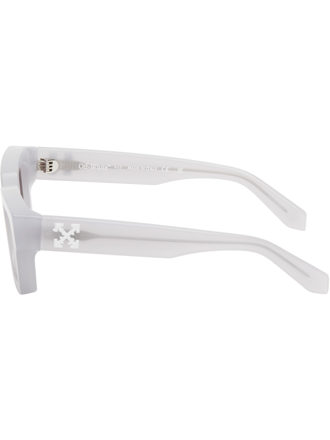 Gray & Burgundy Virgil Sunglasses - 3