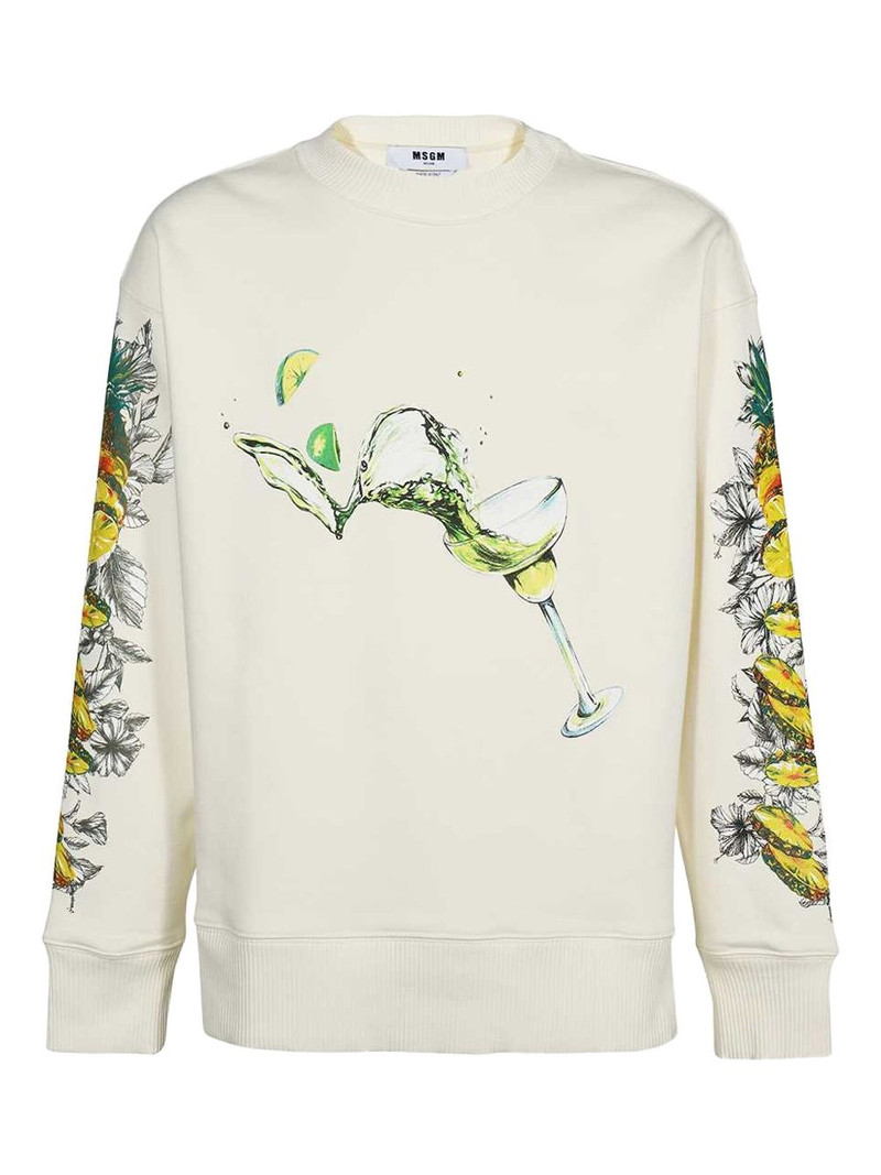 graphic-print sweatshirt 1