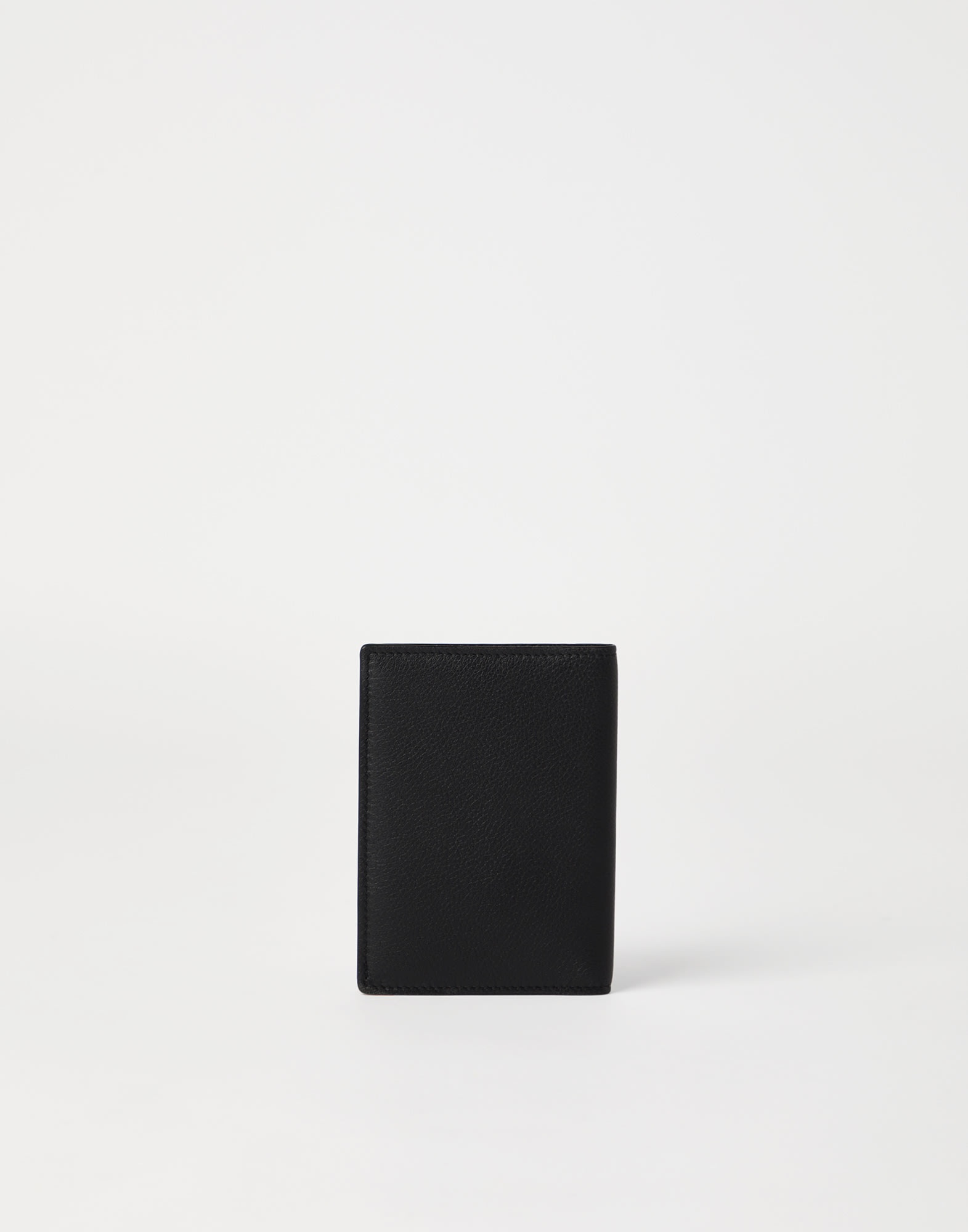Grained leather passport holder - 2