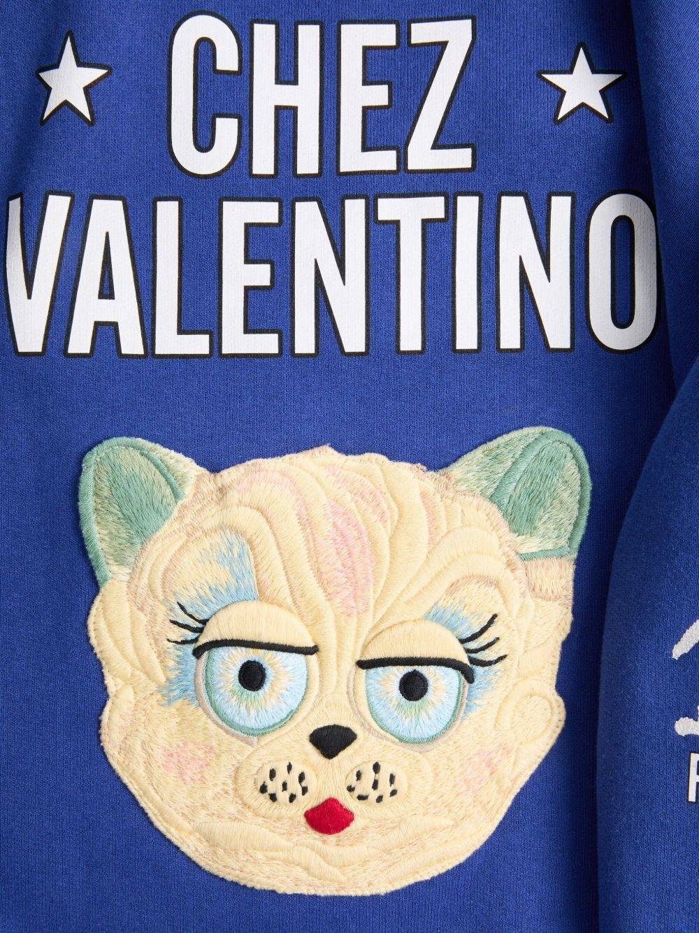 embroidered cotton sweatshirt - 7