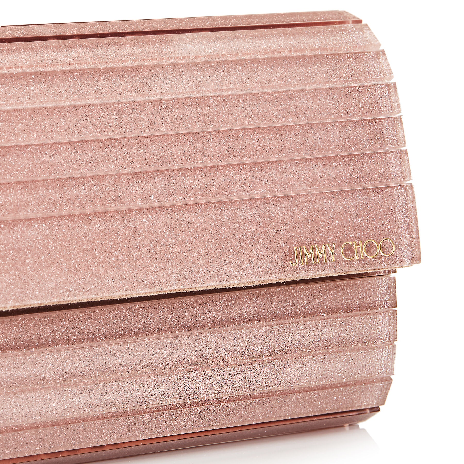 Sweetie
Ballet Pink Fine Glitter Acrylic Clutch Bag - 4
