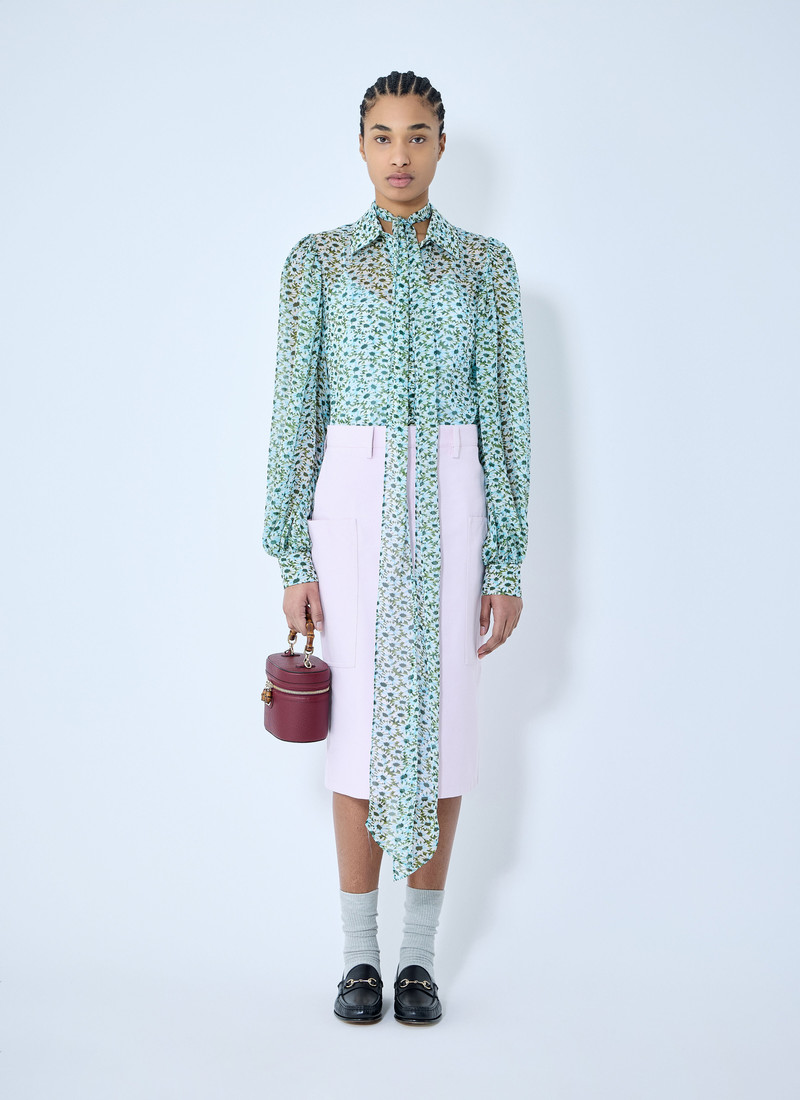 GUCCI Daisy Silk Shirt outlook