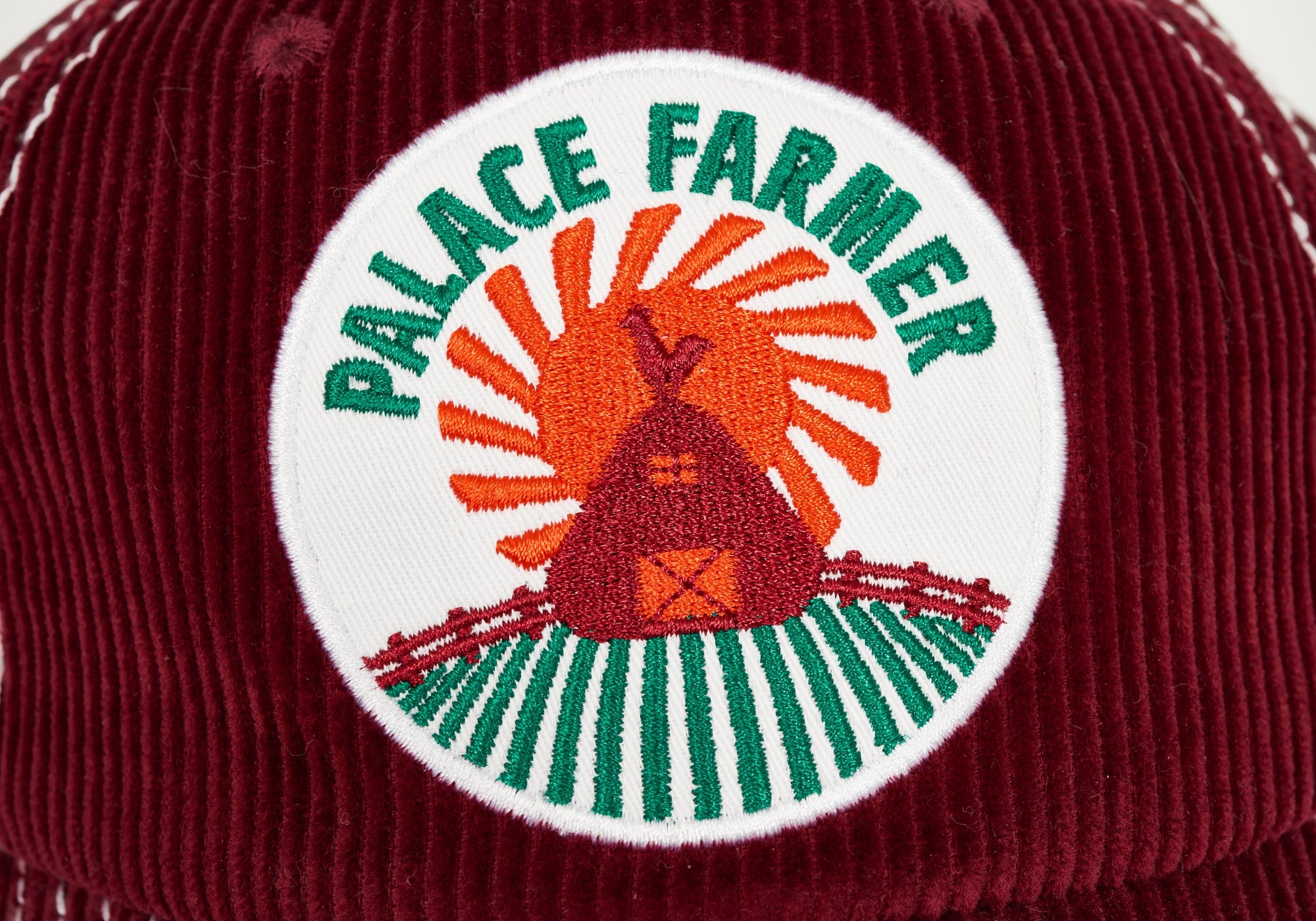 FARMER TRUCKER HAT BURGUNDY - 5