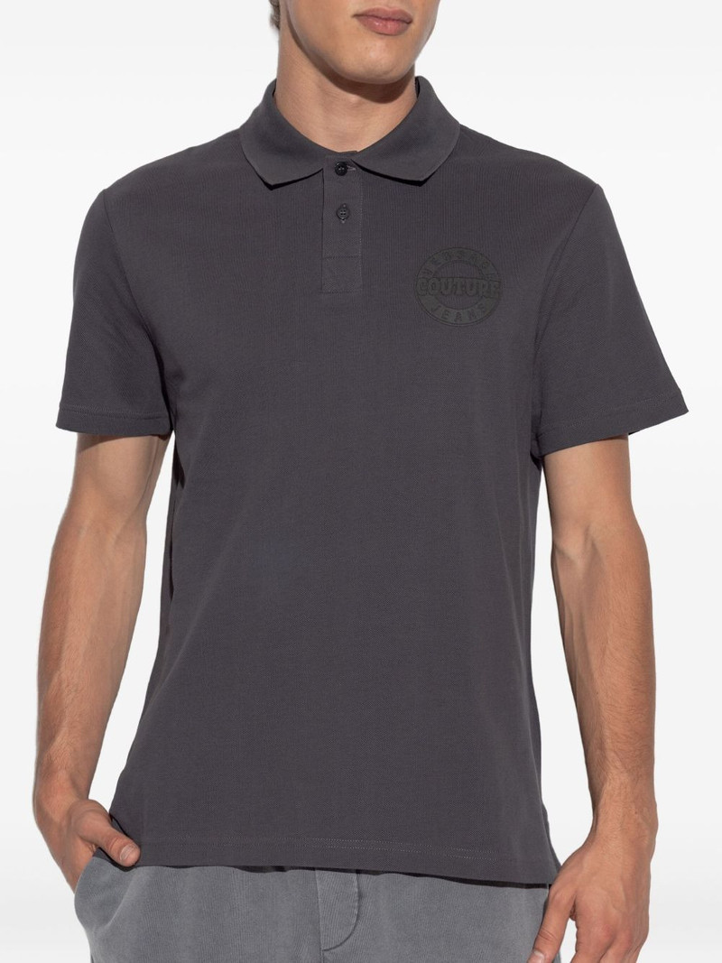 logo cotton polo shirt 3