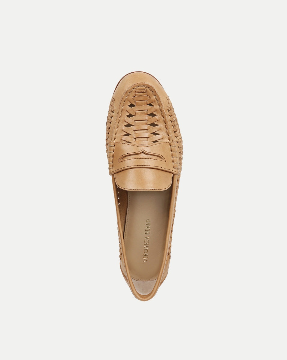 PENNY WOVEN LEATHER LOAFER - 3