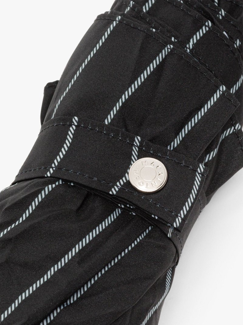 AYR BLACK & WHITE STRIPE AUTOMATIC TELESCOPIC UMBRELLA 5
