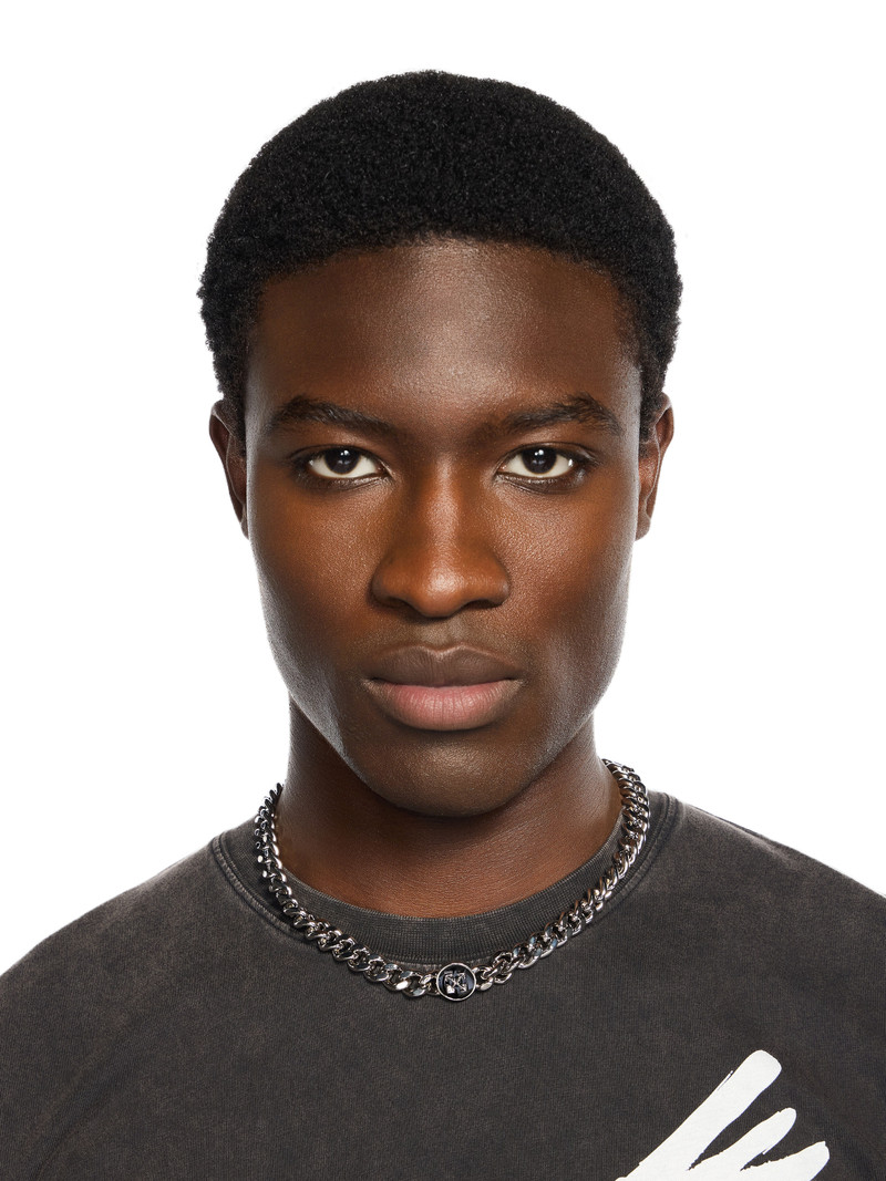 Off-White ROUND ARROW NECKLACE outlook